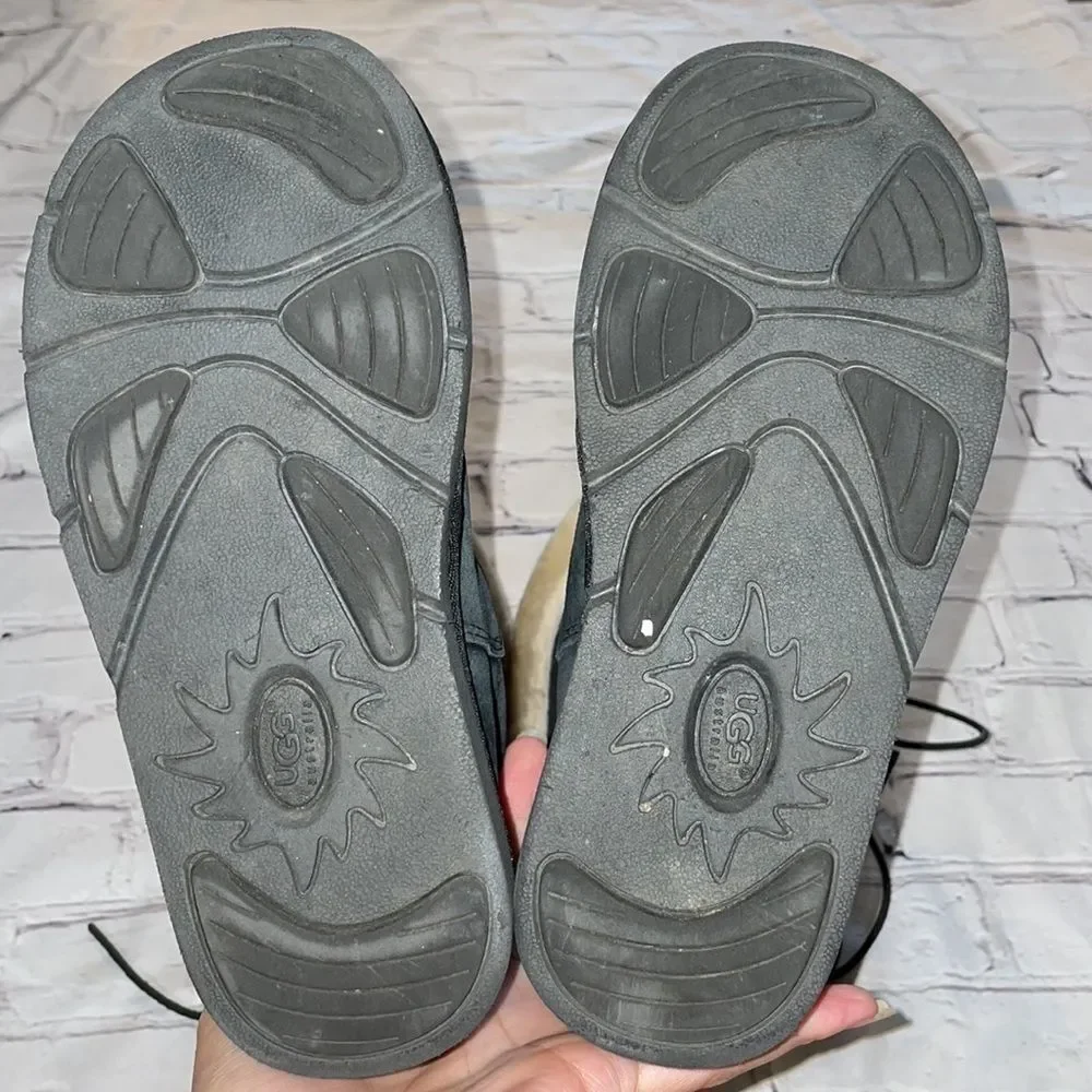 Black UGG 'Upside' Tall Australia Boots - 5 - Picture 8 of 9